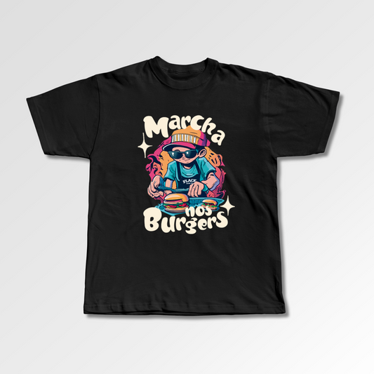 Camiseta Oversized Marcha nos Burgers