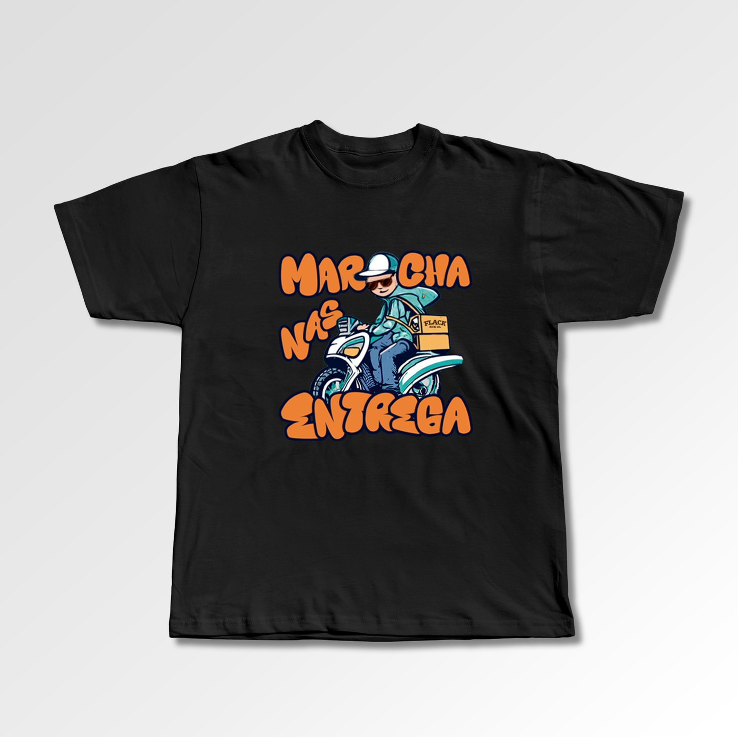 Camiseta Oversized Marcha nas Entregas